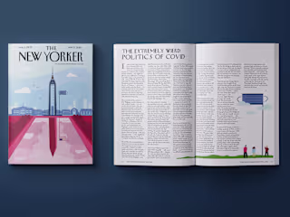 New Yorker Editorial Magazine Cover