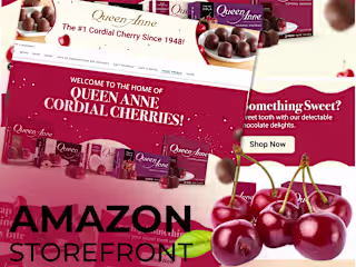Amazon Storefront Design - Chocolate Delights