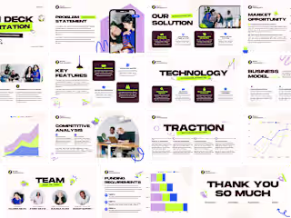 Pitch Deck - Template Design