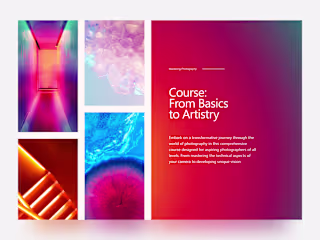 Portfolio Landing Page & Website for selling online courses
