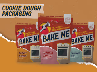 Vintage Cookie Dough Packaging for Emerging Brand