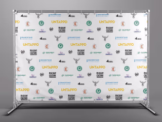 Corporate Signage Design for a Sponsored Event