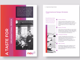 Report Design for Modern Youthful Company