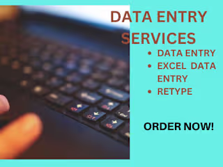 Data Entry, copy paste, typing work