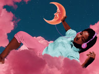 I Dream In Technicolor - Collage Illustration + Design