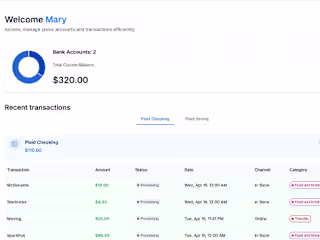 Horizbank Financial Dashboard Development