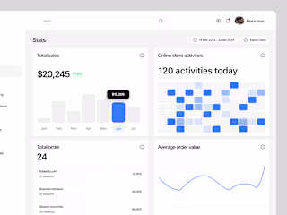 Sales Statistic Screen