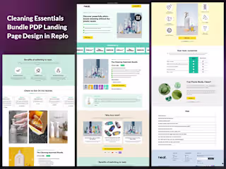 neatclean - Bundle Landing page (PDP) Build in Replo