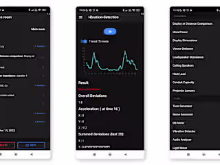 Calculators & sensors mobile app
