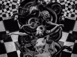 I created a surrealistic photos/video for the band's visuals.