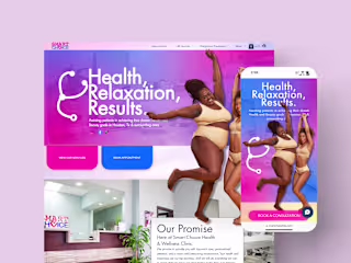 Health & Wellness Website Design