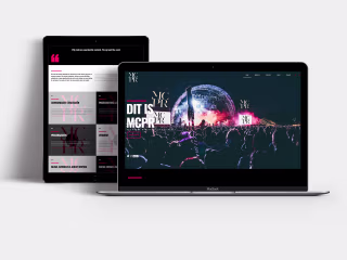Website development for PR agency
