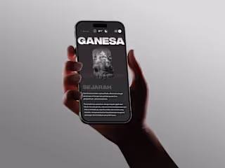 Museum Website (Mobile View)