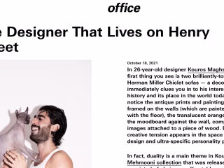 Office Magazine - The Designer That Lives on Henry Street