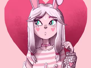 dtiys rabbit drawing challenge 