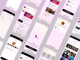 UX Design for a Local Events Social Networking platform . Figma