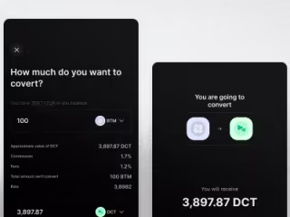Crypto "wise" concept - Figma
