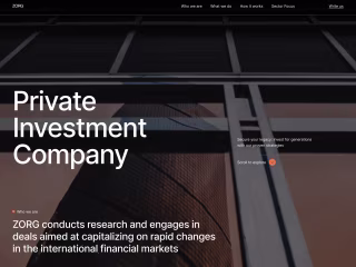 Zorg – Investment Company