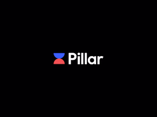 Brand identity for Pillar, founded by ex-Revolut employees.