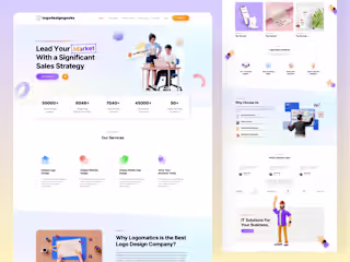 Logodesigngeeks Landing page