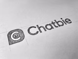 Chatbie - SaaS Logo Design for the chatbot startup
