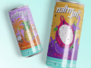 Namjai - Beverage Brand Identity + Package Design