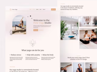 FlowYoga: Lauch your yoga studio fast