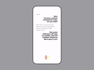 Mind Flex — Encouraging people to go to a gym
