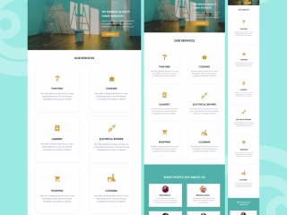 Responsive Landing Page Design 