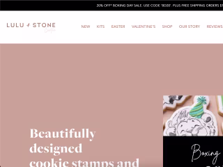 Lulu & Stone - Cookie Stamps and Cutters