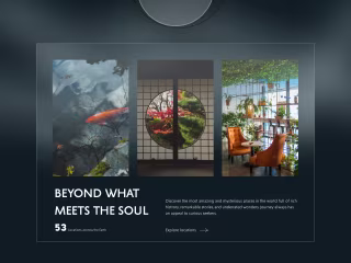 Web Design: Japanese Guest House Hero Shot