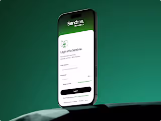Login & Signup UI Design for Mobile App