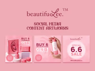 Beautifulee Social Media Artworks