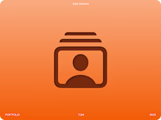 Minimalist portfolio focused on typography