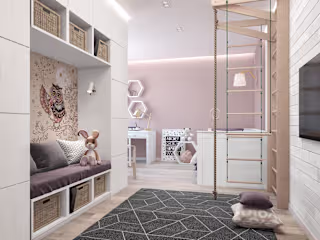 Professional 3D Room Modeling for Kids' Spaces