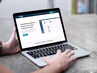 Landing Page for Company to Optimize Temporary Import Processes
