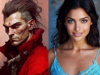 AI Character Portrait