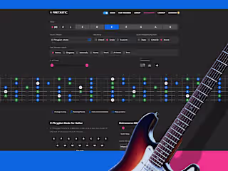 Fretastic: Interactive Guitar Fretboard Visualizer