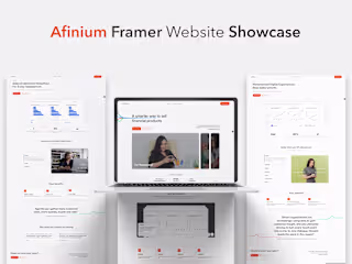 Designing and Building the Afinium Framer Website