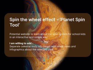 Spin Card Animation - Planet e-learning 