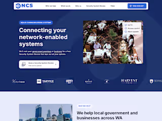 Security Website • Design