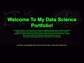 Portfolio Website