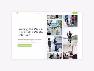 WasteHub Website Design and Development