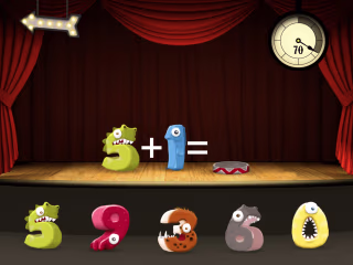Math Monsters - iPad Game (Unity/C#)