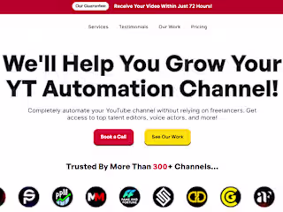 Full Video Production For YouTube Faceless Channels 
