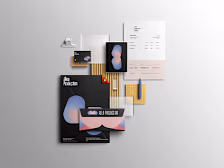 alien production stationery:: Behance