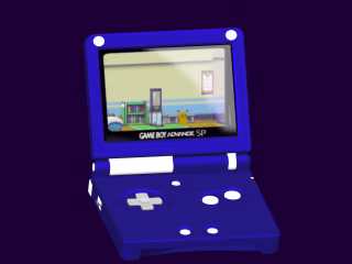 Gameboy Advance SP: Spline Model