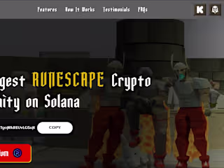 OSRS Gold Landing Page Redesign