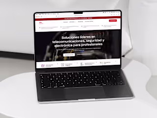 Website for JOL Electrónica