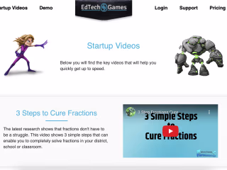 Angular Frontend Development - EdTech Games